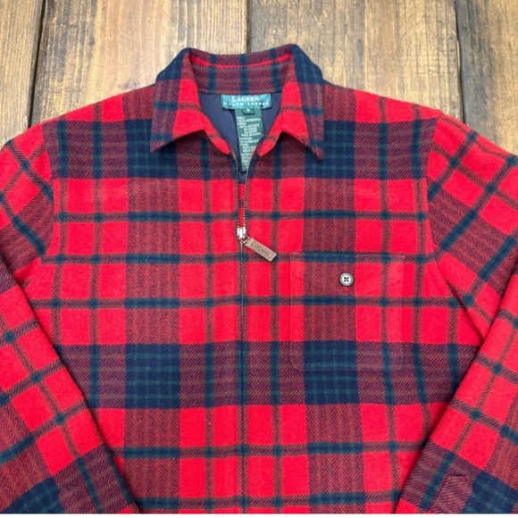 Ralph Lauren tartan wool jacket - Picture 2 of 5